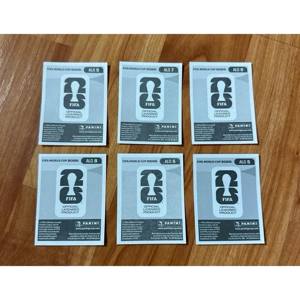 Panini World Cup 2026 Algeria Stickers